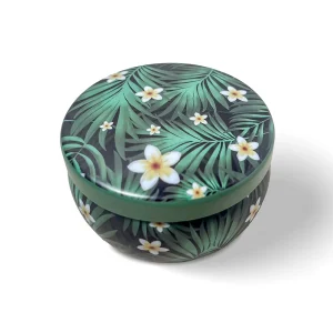 Candle Tin - Green Leaf