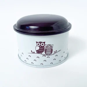Dome Lid Owl Print Small