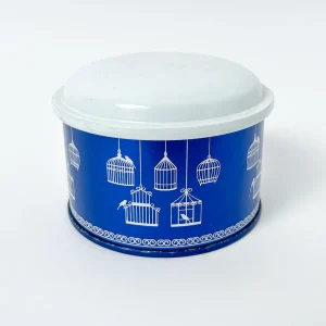 Dome Lid Blue Birdcage