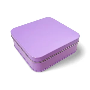 Lavender Square Tin